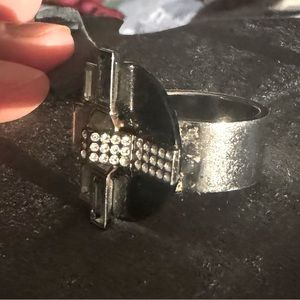 Swarovski Geometric Ring